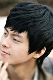 Tóc Giả Nam Hàn Quốc Màu Đen - Nâu - Nâu Sáng