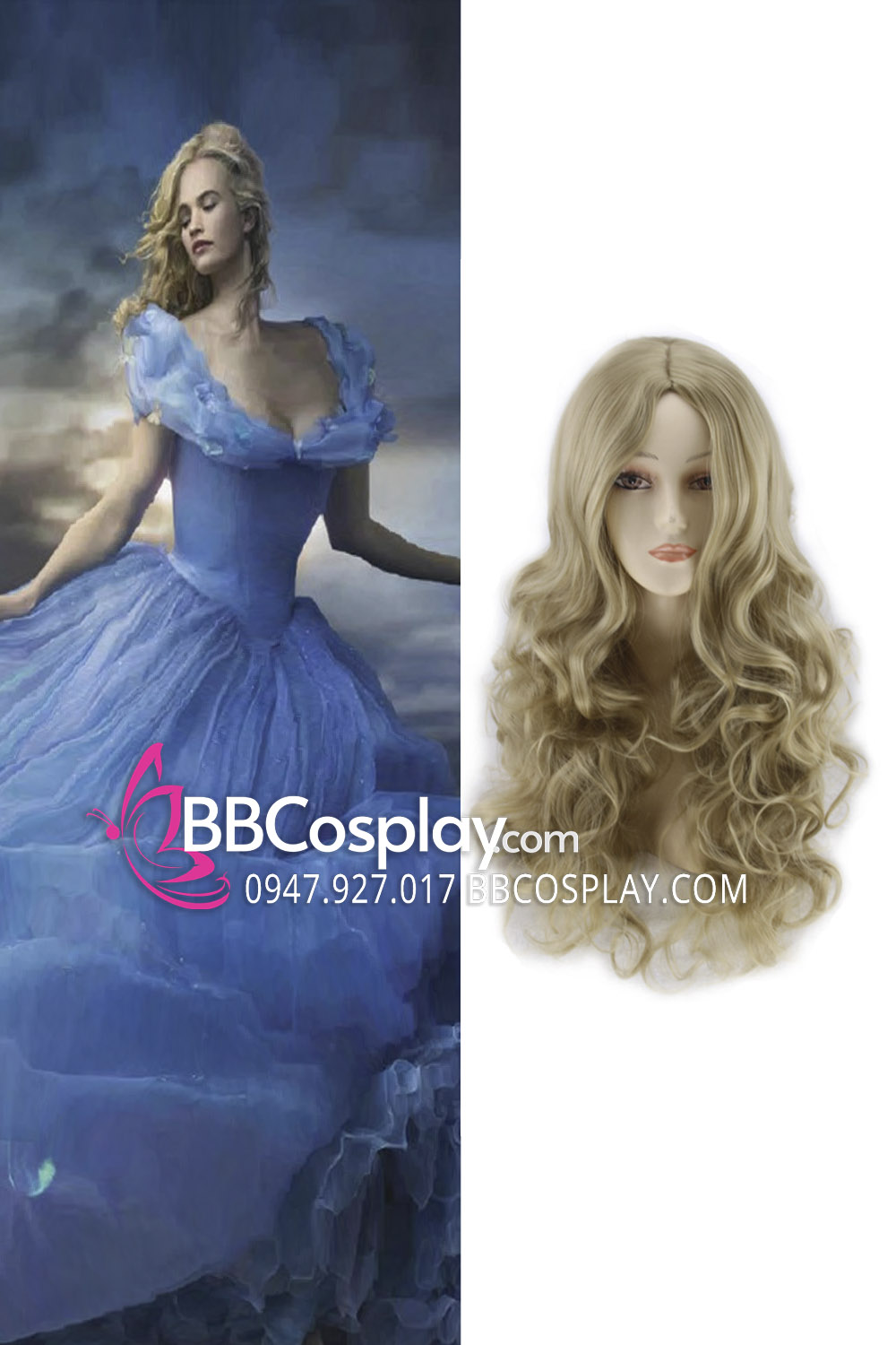 Váy Đầm Công Chúa Lọ Lem Cinderella hóa trang Halloween cho bé gái - Tìm  Voucher