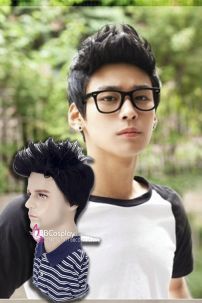 Tóc Giả Nam Hàn Quốc Mái Vuốt Ngược