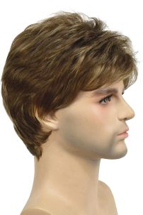 Tóc Giả Nam Nâu Sáng