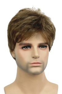 Tóc Giả Nam Nâu Sáng