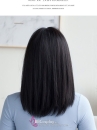 Tóc Giả Đen Cúp Ngang Vai Mái Ngang Xinh Xắn