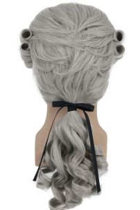 Tóc Giả Quý Tộc -  Màu Xám Bạc