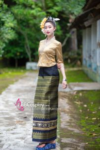 Đồ Thái - Vân Nam Nữ Gấm Vàng