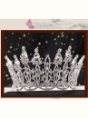 Vương Miện Nữ Hoàng Dáng Cao - Màu Bạc