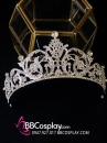 Vương Miện Tiara Bạc Trắng