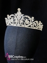 Vương Miện Tiara Bạc Trắng