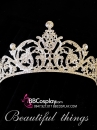 Vương Miện Tiara Bạc Trắng