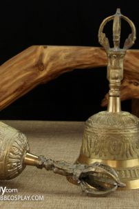 Linh Đồng Tây Tạng - Chuông Đồng Chạm Khắc Tinh Xảo