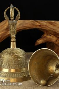 Linh Đồng Tây Tạng - Chuông Đồng Chạm Khắc Tinh Xảo