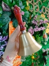 Chuông Đồng Cầm Tay Cán Gỗ