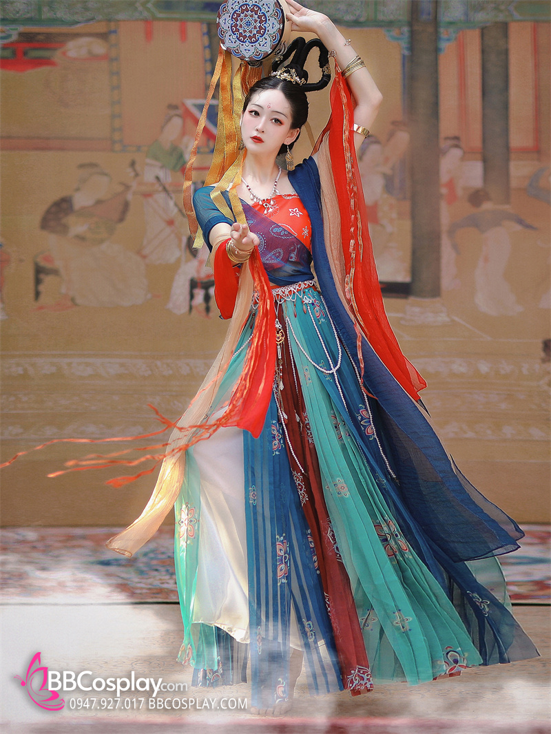 Cho thuê trang phục múa sen tphcm đẹp rẻ  Trangphucdienanhsangcom