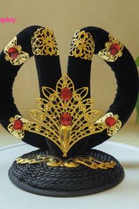 Búi Tóc Đôn Hoàng Cánh Tiên - Đá Vàng Đỏ