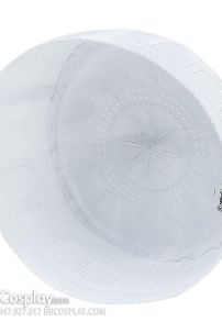 Nón Cầu Nguyện Kufi - Màu Trắng