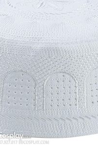 Nón Cầu Nguyện Kufi - Màu Trắng