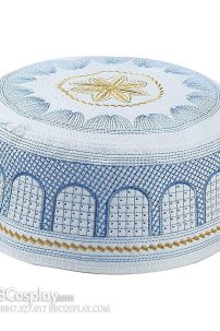 Nón Cầu Nguyện Kufi - Màu Xanh Dương