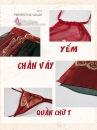 Trang Phục Cổ Trang Sexy Gợi Cảm Phong Cách Đôn Hoàng Phi Thiên Xanh Đỏ