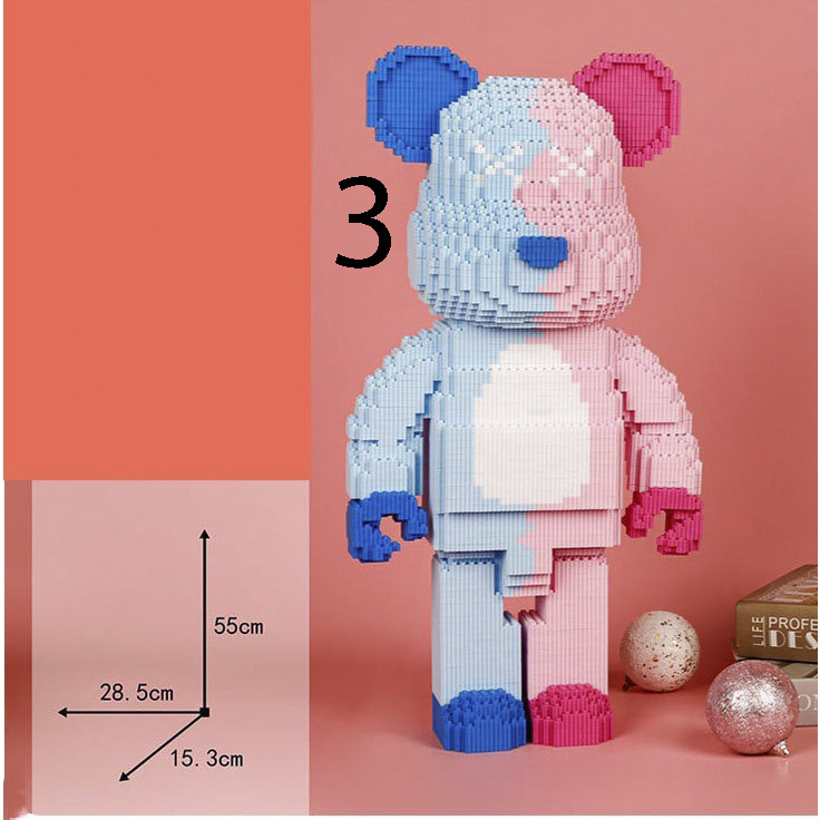 Mô Hình Lắp Ráp Lego Bearbreak Dễ Thương Loại Lớn