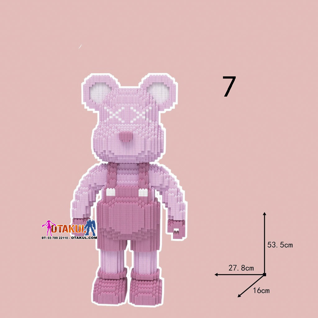 Mô Hình Lắp Ráp Lego Bearbreak Dễ Thương Loại Lớn