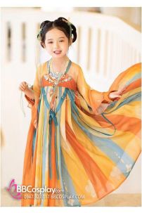 Cổ Trang Hằng Nga Trẻ Em Tiểu Đình Đình