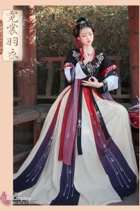 Đồ Múa Hằng Nga Cựu Mộng Hương Mặc Hắc