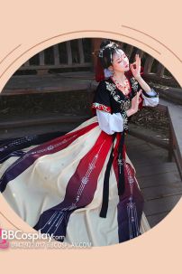 Đồ Múa Hằng Nga Cựu Mộng Hương Mặc Hắc