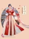 Trang Phục Đôn Hoàng Cựu Mộng Chu Sa - Tone Đỏ Cam Siêu Xinh