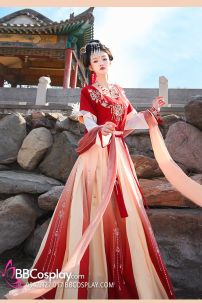 Đồ Đôn Hoàng Cựu Mộng Chu Sa - Tone Đỏ Cam Siêu Xinh