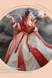 Đồ Đôn Hoàng Cựu Mộng Chu Sa - Tone Đỏ Cam Siêu Xinh