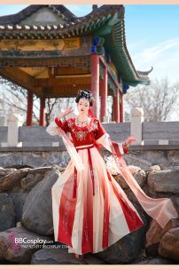 Đồ Đôn Hoàng Cựu Mộng Chu Sa - Tone Đỏ Cam Siêu Xinh