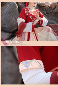 Đồ Đôn Hoàng Cựu Mộng Chu Sa - Tone Đỏ Cam Siêu Xinh