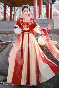 Đồ Đôn Hoàng Cựu Mộng Chu Sa - Tone Đỏ Cam Siêu Xinh