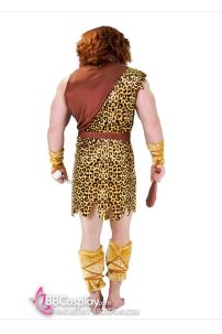 Bộ Râu Tóc Người Rừng Tarzan - Râu Tóc Hoá Trang Thổ Dân - Màu Nâu