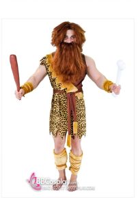 Bộ Râu Tóc Người Rừng Tarzan - Râu Tóc Hoá Trang Thổ Dân - Màu Nâu