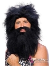 Bộ Râu Tóc Người Rừng Tarzan - Râu Tóc Hoá Trang Thổ Dân - Màu Đen