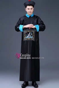 Trang Phục Quan Phục Nhà Thanh Nón Vải