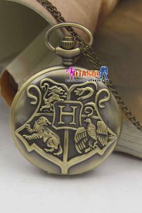 Đồng Hồ Bỏ Túi Phù Hiệu Trường Hogwarts Trong Harry Potter