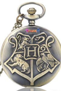 Đồng Hồ Bỏ Túi Phù Hiệu Trường Hogwarts Trong Harry Potter