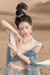 Trung Quốc Đồ Múa Đôn Hoàng Bích Hải Tuyết Phách Đồ Múa Đôn Hoàng Bích Hải Tuyết Phách