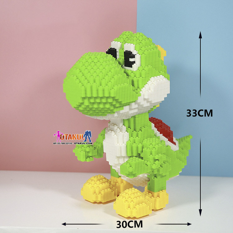 Mô Hình Lắp Ráp Lego Khùng Long Xanh Dễ Thương