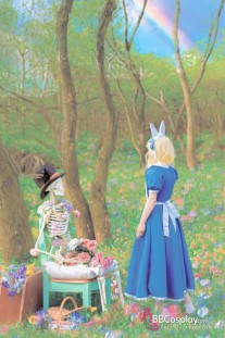 Trang Phục Alice X Skeleton Mad Hatter