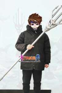 Đạo Cụ Mô Hình Cây Đinh Ba Của Aquaman Màu Bạc