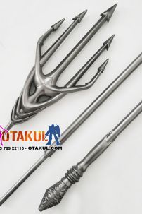 Đạo Cụ Mô Hình Cây Đinh Ba Của Aquaman Màu Bạc