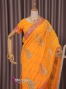 Trang Phục Ấn Độ - Sari Ấn Độ Cam