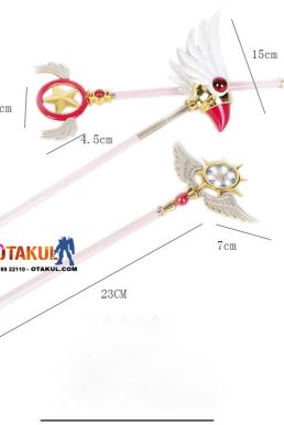 Gậy Phép Thuật Hồng Ngôi Sao Vàng Sakura - Cardcaptor Sakura