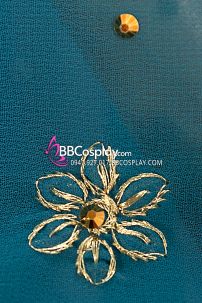 Đồ Sari Ấn Độ Màu Xanh