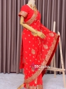 Đồ Saree Ấn Độ Đỏ Hàng Nhập Từ Ấn