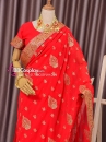 Đồ Saree Ấn Độ Đỏ Hàng Nhập Từ Ấn