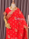 Đồ Saree Ấn Độ Đỏ Hàng Nhập Từ Ấn
