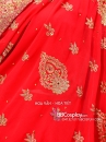 Đồ Saree Ấn Độ Đỏ Hàng Nhập Từ Ấn
